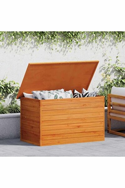 vidaxl Garden Storage Box 126x72x72 cm Wood