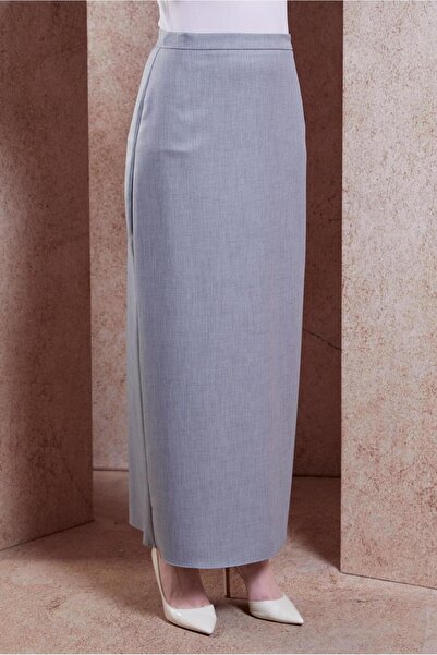 Alvina 60550 Model Hidden Slit Skirt