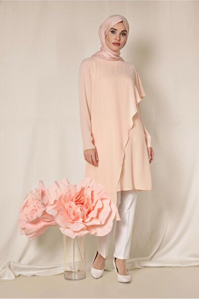 Alvina Asymetric Tunic with Stone Detail Volan 4990