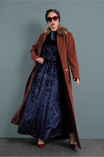 Alvina Манто 90062 - Модель на ґудзиках