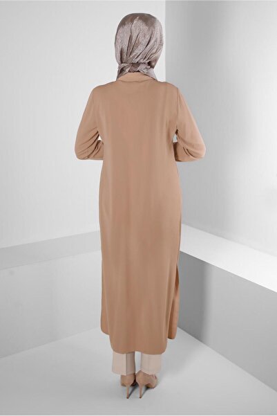 Alvina STONE PRINTED HIDDEN BUTTON TUNIC 43533