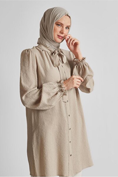 Alvina Tunic with Tie Collar 45625