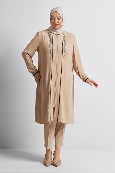 Alvina Stone Detail Large Size Tunic 20558