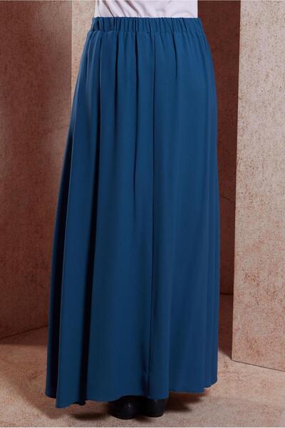 Alvina 60280 Model Long Skirt - Elastic Waist