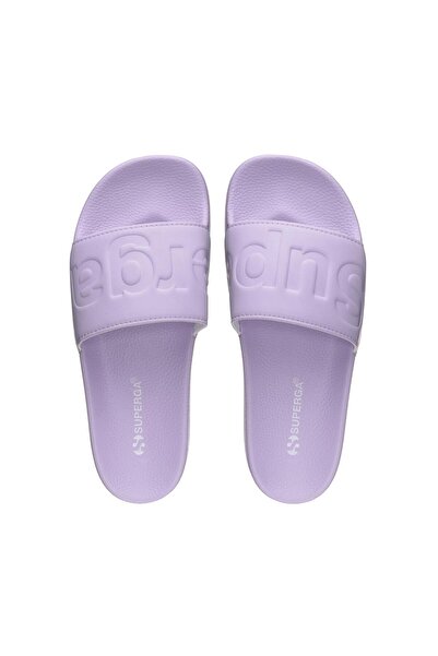 Superga 1908 Slides Polysoft Unisex Viyole Lila Terlik