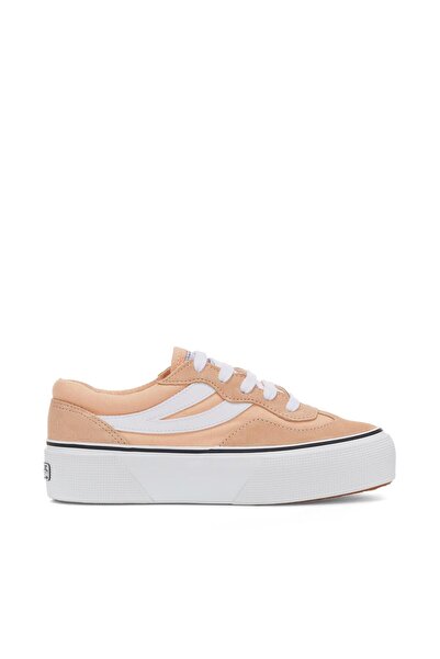 Superga 3041 Revolley Colorblock Platform Kadın Açık Pembe Platform Sneaker