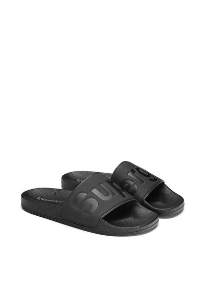 Superga 1908 Slides Polysoft Unisex Siyah Terlik