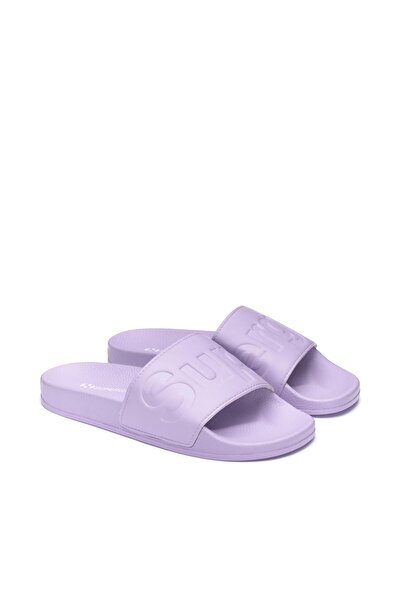 Superga 1908 Slides Polysoft Unisex Viyole Lila Terlik