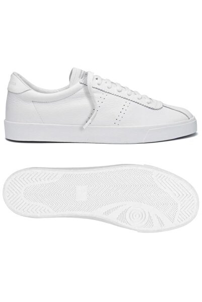 Superga 2843 Club S Comfort Leather Unisex Beyaz Bileksiz Sneaker