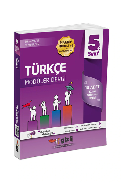 Gizli Yayınları 5. Sınıf Türkçe Müfredatın Gizli Dergisi Gizli Yayınları