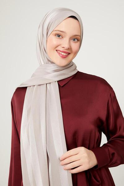 Levidor Emerald glitter striped tokyo shawl