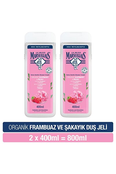 Le Petit Marseillais Duş Jeli Frambuaz Ve Şakayık 400 ml x2