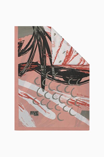 Levidor Σάλι κρεπ με σχέδιο σολομού