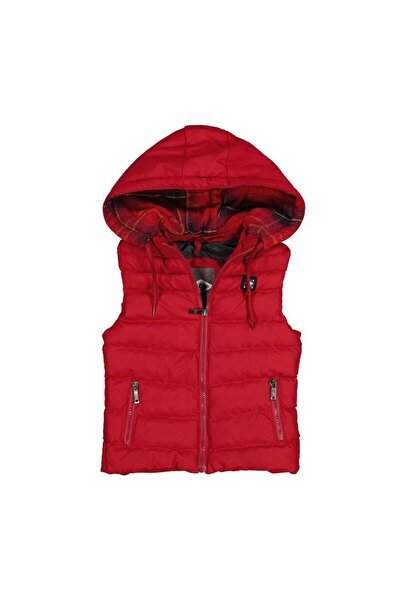 Lee Cooper Caspian Boy's Vest Claret Red