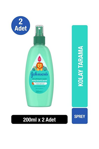 Johnson's Söz Dinleyen Saçlar Kolay Tarama Saç Spreyi 200ml x2