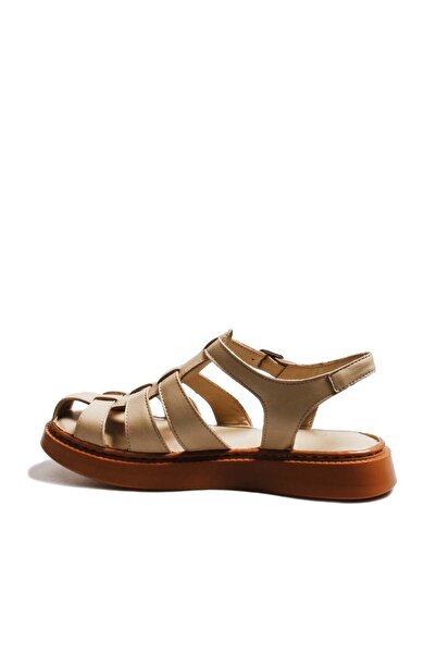 FAST STEP Genuine Leather Women's Classic Sandals 621Za880