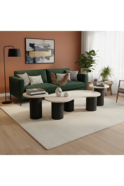 DEC13 طقم طاولة قهوة فاخر