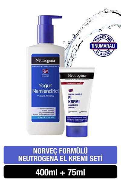 Neutrogena Norveç Formülü Neutrogena El Kremi Seti