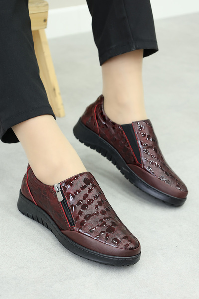 FAST STEP Hakiki Deri Kadın Casual Ayakkabı 972ZA7512