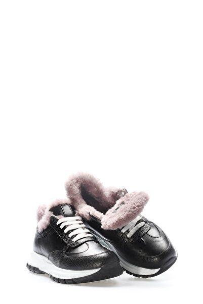 FAST STEP Hakiki Deri Kürklü Kadın Casual Ayakkabı 197KZAA04