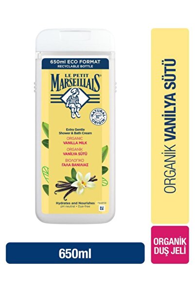 Le Petit Marseillais LPM Duş Jeli Vanilya Sütü 650ml
