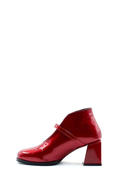 FAST STEP Genuine Leather Women's Thick Heeled Boots 064Sza230