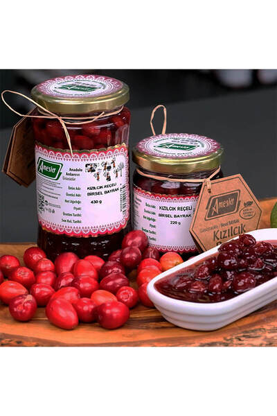 Amesia Kızılcık Reçeli 430 G.