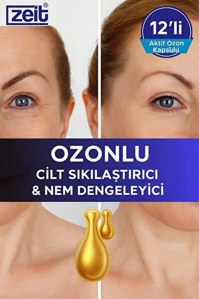 ZEİT OZON Ozonlu Yaşlanma Karşıtı Kapsül Krem | Yenileyici ve Yoğun Nemlendirici Formül – 12’li Set