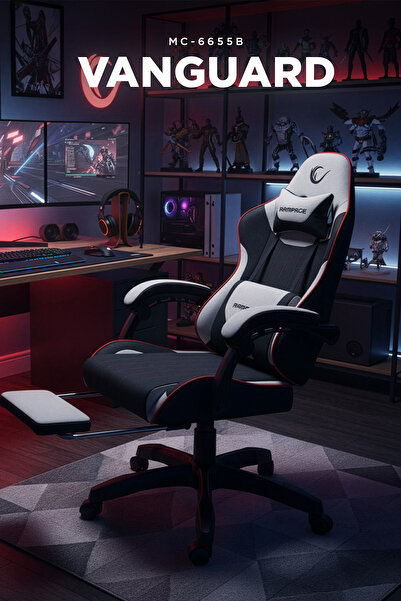 Rampage MC-6655B Vanguard Siyah/Gri Oyuncu Koltuğu