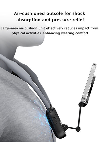 Soyo Global Magnetic Neck Phone Mount – 16 Strong Magnets, Adjustable Angle, Hands-Free for iPhone & Android