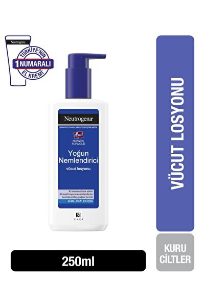 Neutrogena ® Norveç Formülü Yoğun Nemlendirici Vücut Losyonu (Parfümlü) 250 ml