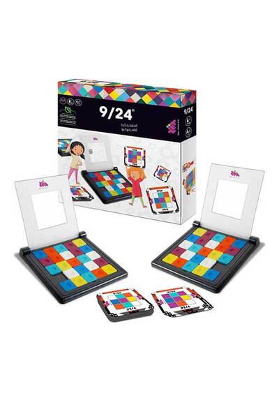 Zet لعبة الذكاء والعقل 9/24 لعمر 5+ سنوات للاعبين اثنين 66 مهمة مختلفة