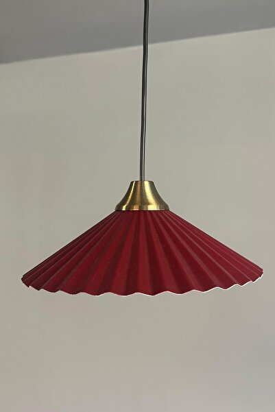 Bamyum Avilla Vişne Çürüğü Tekli Metal Avize Eskitme Plafonyer Başlık Cafe Mutfak Modern Sarkıt Aydınlatma