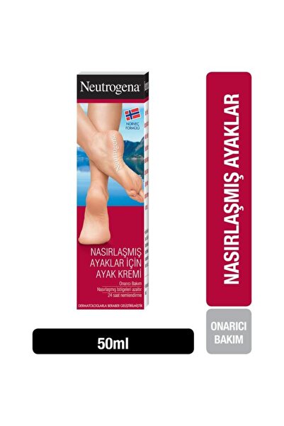 Neutrogena Norveç Formülü Nasırlaşmış Ayaklar için Ayak Kremi 50 Ml