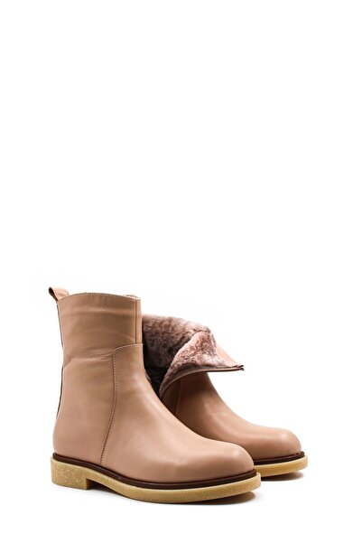 FAST STEP Cizme clasice de damă - Detaliu din piele naturală și blană 866KZA321