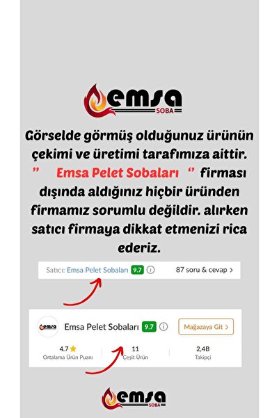 emsa Roket Füze Pelet Sobası