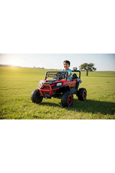 Family Center Kids Electric Ride-On Car 6V Dual 380 Motors with Bluetooth, R/C & Front/Rear Swing 10-2501R