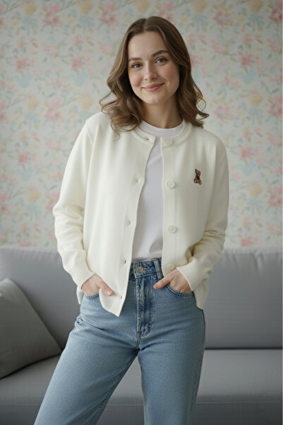 Safgiyim44 Teddy Bear Patterned Vest