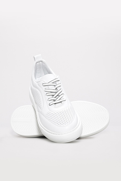 FAST STEP Γυναικεία παπούτσια casual από γνήσιο δέρμα 583ZA2506