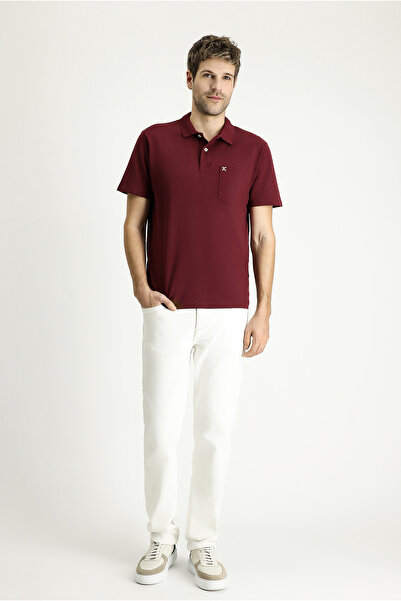 Kiğılı Βαμβακερό μπλουζάκι με κανονική εφαρμογή με γιακά πόλο