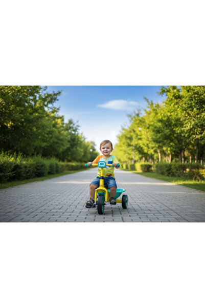 Family Center Kids Tricycle Music, light Yellow 25-YQM-358Y