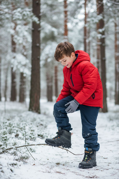 Tiwittoys Konay tiwit kışlık su iticili erkek çocuk cırtlı fermuarlı bot