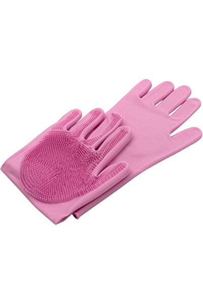 B&D Household Cleaning Gloves L 33 × 15 cm, Pink, Pair