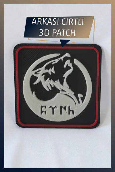 AHWALL شارة/شريط/شعار مطبوع بتقنية الطباعة ثلاثية الأبعاد للجيل الجديد بتصميم...