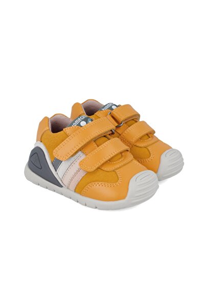 BIOMECANICS Adidasi Primii Pasi pentru Copii 241110, galben ) - Marime: 18 (1...