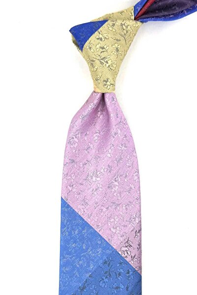 Kravatkolik Γραβάτα με πολύχρωμο σχέδιο λουλουδιών KK13254