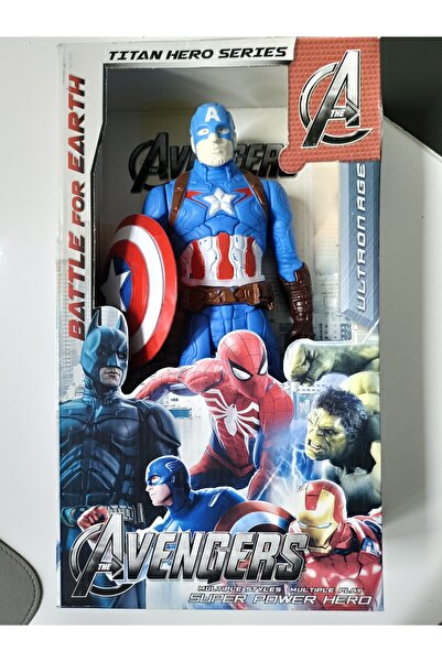 BLUEST SHOP Süer Kahraman Kaptan Amerika Avengers Karakter Oyuncak Captain Am...