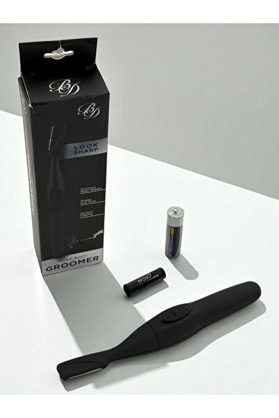B&D Body Shaver for Men - Look Sharp, Stainless Steel Blades, Edge Trimmer, Black
