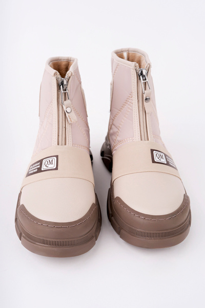 Madam Tarz CRT-574 Lastik Detaylı Fermuarlı Bot