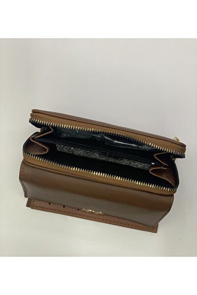 PurpleART Women's Cat Detailed Large Size Horizontal Wallet 10X17X5Cm